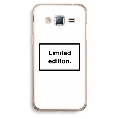 Limited edition: Samsung Galaxy J3 (2016) Transparant Hoesje