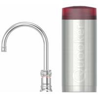 Quooker Classic Nordic Round Kokendwaterkraan Single Tap Set - Kokend Water - Chroom - Inclusief COMBI+ Reservoir