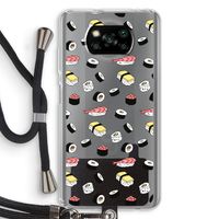 Sushi time: Xiaomi Poco X3 Pro Transparant Hoesje met koord