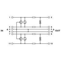 Phoenix Contact 2838225 PT 2XEX(I)-24DC-ST Overspanningsveilige stekker 1 stuk(s)