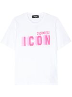 DSQUARED2 Icon Blur cotton T-shirt - Blanc