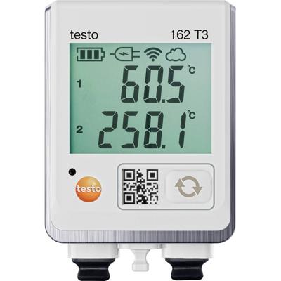 testo 0572 1623 162 T3 Temperatuur datalogger Te meten grootheid Temperatuur -195 tot 1350 °C Incl. wandhouder