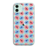 Klaproosjes: iPhone 11 Transparant Hoesje