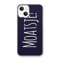 Moatsje!: iPhone 13 mini Transparant Hoesje