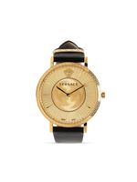 Versace montre V-Eternal 37 mm - Or