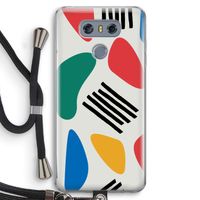 Illustratieve pop 1: LG G6 Transparant Hoesje met koord