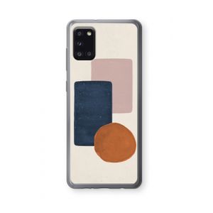 Geo #3: Samsung Galaxy A31 Transparant Hoesje