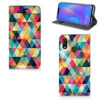 Huawei P Smart Plus | Hoesje met Magneet | Geruit