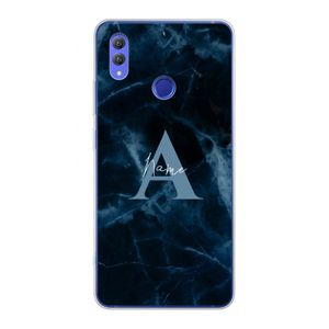 Midnight Marble: Honor Note 10 Transparant Hoesje