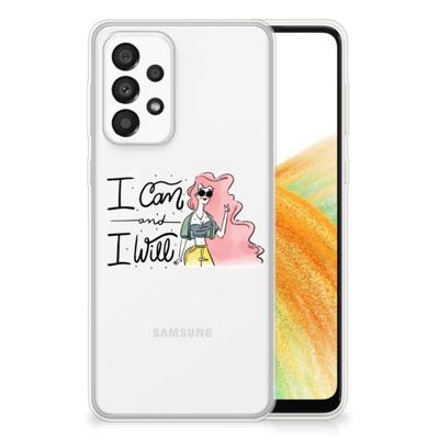 Samsung Galaxy A33 5G Telefoonhoesje met Naam i Can