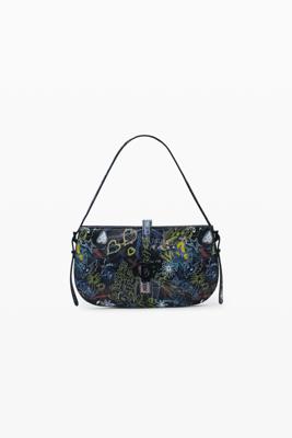 Kleine graffiti tas studio - BLACK - U