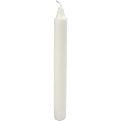 Creativ Company Kaarsen, h: 20 cm, d 23 mm, wit, 30 stuk/ 1 doos