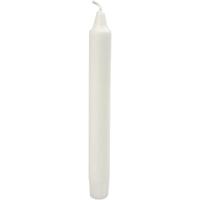 Creativ Company Kaarsen, h: 20 cm, d 23 mm, wit, 30 stuk/ 1 doos