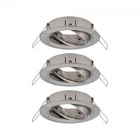 Paulmann 92485 EBL Choose Inbouwring Set van 3 stuks 10 W IJzer (geborsteld) - thumbnail