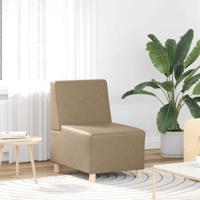 Sofa Stoel Cappuccino 55 x 74 x 82 cm Kunstleer