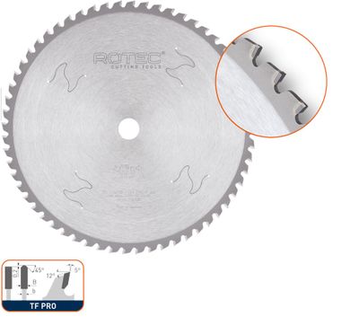 Rotec HM dry-cutter staal, Long-Life, ø355x2,4x25,4mm Z=72 TF PRO - 5561030 - 556.1030