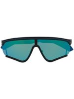 MSGM lunettes de soleil à monture oversize - Noir