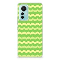 Xiaomi 12 Lite TPU bumper Waves Green