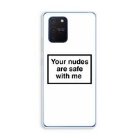 Safe with me: Samsung Galaxy Note 10 Lite Transparant Hoesje