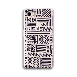 Marrakech print: Google Pixel 3 XL Transparant Hoesje