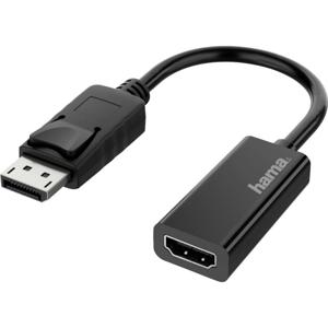 Hama 00200335 DisplayPort / HDMI Adapter [1x Britse stekker - 1x DisplayPort stekker] Zwart