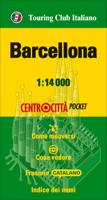 Stadsplattegrond Centrocittà Pocket Barcelona | Touring Club Italiano