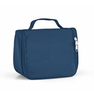 Toilettas City Traveler - ophangbaar aan haak - blauw - 20 x 16 x 8 cm - kind/volwassenen