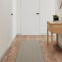 VidaXL Tapijtloper 50x200 cm sisal-look platina