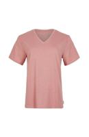 Oneill Essentials V-Neck Dames T-shirt Ash Rose XL