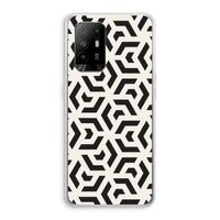 Crazy pattern: Oppo A95 5G Transparant Hoesje