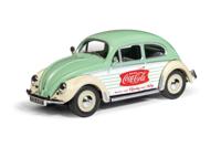 Kerstminiatuur Coca-cola volkswagen kever 1:43 - My village
