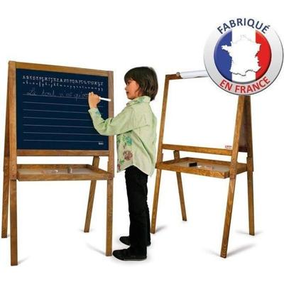 Grote tekentafel van schooljongens
