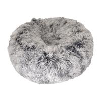 Croci hondenmand donut bicolor zwart