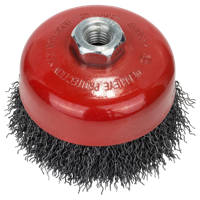 Bosch Accessoires komstaalborstel | gegolfde draad | 100 mm - 2609256502