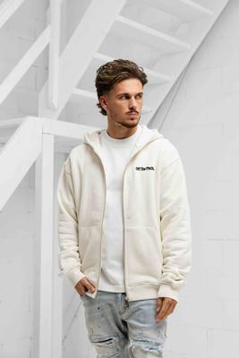 Off The Pitch Wardrobe Essentials Vest Heren Gebroken Wit - Maat S - Kleur: Gebroken Wit | Soccerfanshop