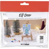 Creativ Company Mini hobbyset kabouterdeur, kunstenaar, 1 doos