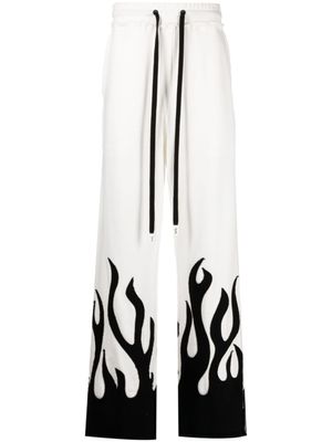 Haculla pantalon Up In Flames - Blanc