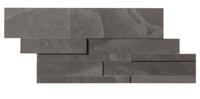 Denverstone Anthracite Muretto steenstrips natuursteen look 30x60 cm antraciet mat