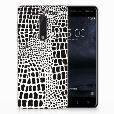 Nokia 5 | TPU Hoesje | Slangenprint
