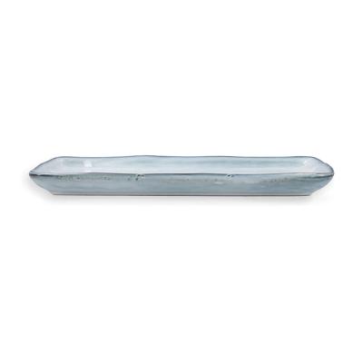 Serveerschaal Quid Boreal Blauw Keramisch 28 x 14 cm (4 Stuks) (Pack 4x)