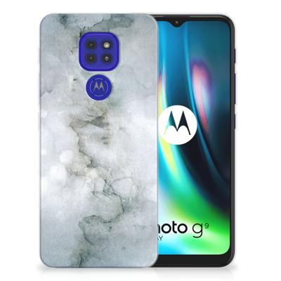 Hoesje maken Motorola Moto G9 Play | E7 Plus Painting Grey Hoesje maken Motorola Moto G9 Play | E7 Plus Painting Grey