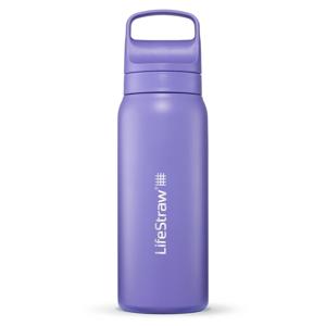 Lifestraw Go 2.0 Stainless Steel Water Filter Bottle - 700 Ml - Diverse Kleuren Thistle Purple