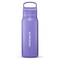 Lifestraw Go 2.0 Stainless Steel Water Filter Bottle - 700 Ml - Diverse Kleuren Thistle Purple