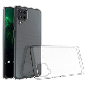 Antislip Samsung Galaxy A12 TPU Hoesje - Doorzichtig