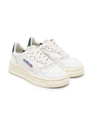 Autry Kids baskets Medalist en cuir - Blanc