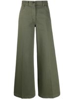 ASPESI pantalon ample à taille haute - Vert