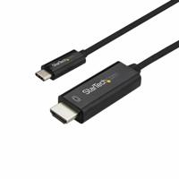 Adapter USB-C naar HDMI Startech CDP2HD1MBNL Zwart 1 m