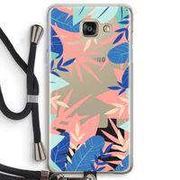 Tropisch: Samsung Galaxy A5 (2016) Transparant Hoesje met koord