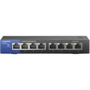 Linksys Unmanaged Gigabit Switch 8-Port