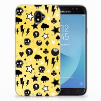 Silicone Back Case Samsung Galaxy J7 2017 | J7 Pro Punk Geel